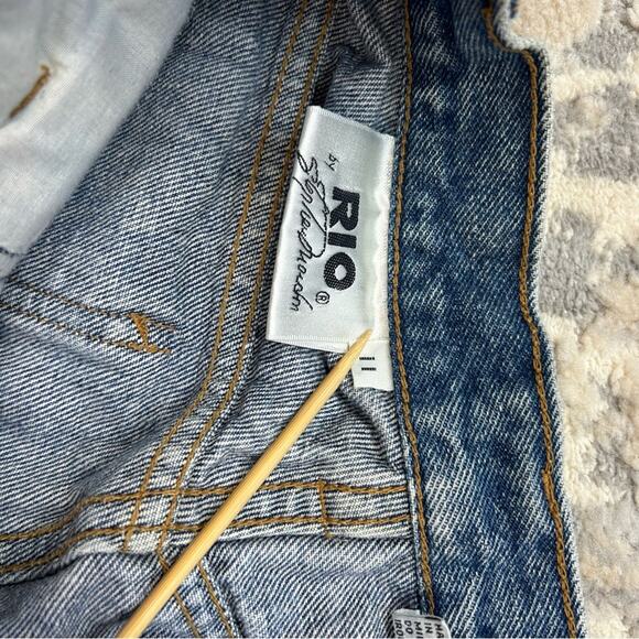 Vintage Rio by Stephen Mardon High Waist Tapered Mom Jeans Size 11 (Juniors) 80s - Picture 3 of 9